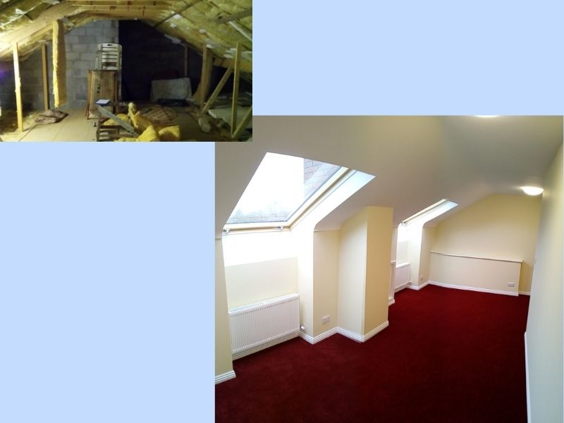 attic conversion, design